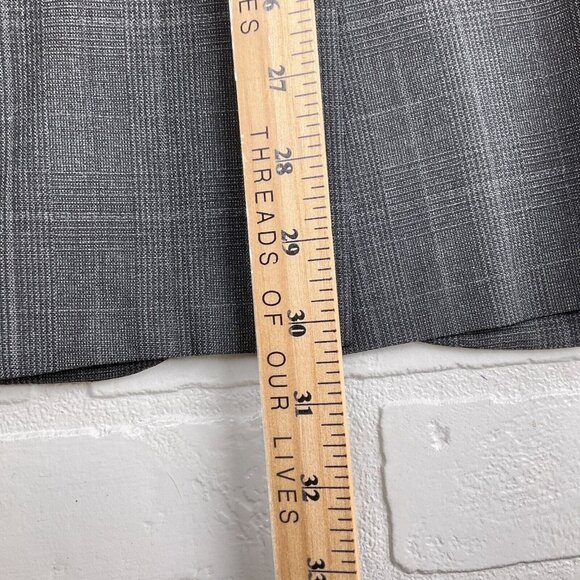 Cricketeer Blazer Men 40 Gray Black Glen Plaid Classic Career Wool Jacket VTG - Picture 15 of 16